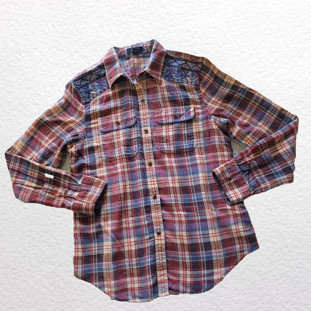 Chaps Medium Button up top.